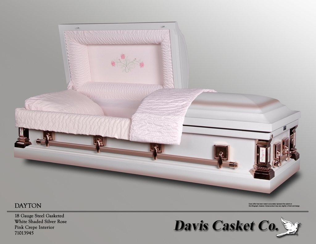 Dayton White-Silver Rose